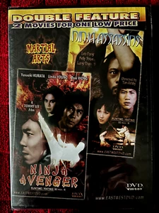 Ninja Avenger (1982) / Ninja Assassins (1985) (DVD 2005 Kung Fu Dbl Feat NEW) - Imagen 1 de 2