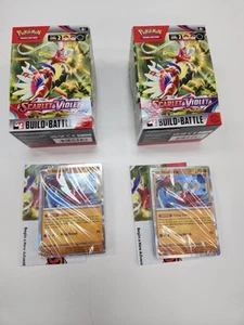 READ!!! 2023 POKÉMON TCG SCARLET & VIOLET BUILD & BATTLE BOX (( NO PACKS )) - Picture 1 of 6
