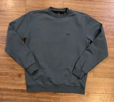 Sudadera Hugo Boss Tonal Logo Para Hombre Azul Algodón Cuello Redondo - M ¡Leer!  Foto 1 de 4