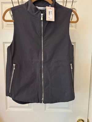 Peter Millar Women's Surge Vest Wind & Water Resistant Gray Full Zip Size S - Image 1 of 4