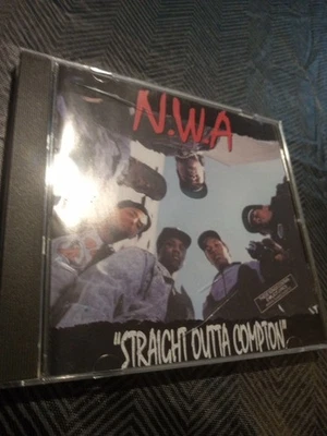Straight Outta Compton N.W.A NWA  [PA] Eazy-E Ice Cube CD And Front Insert Only - Image 1 of 4
