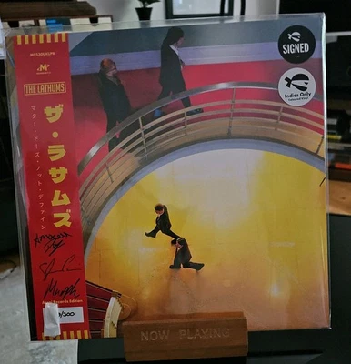 RARE SIGNED The Lathums Matter Does Not Define Japanese Obi LP Vinyl Edition  - Image 1 of 3