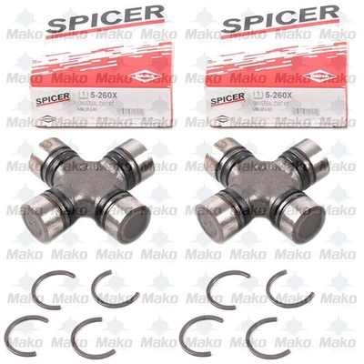 Set of TWO SPICER Front Axle Shaft U-Joints 1310WJ Series for JEEP 5-260X - Image 1 of 2