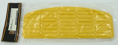 Alfombrillas amarillas cromadas personalizadas para moto P/N 632354 Foto 1 de 2