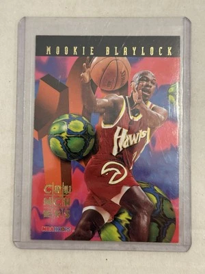 1995-96 NBA Hoops - # Crunchers Mookie Blaylock #25 - Image 1 of 2