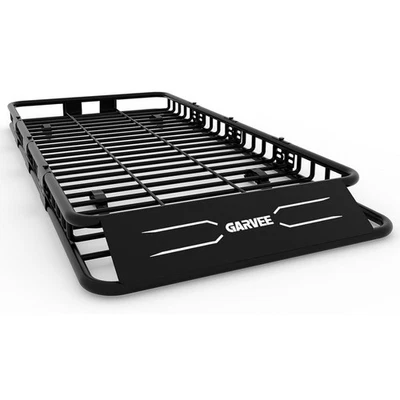 51"-84" Roof Rack Cargo Basket Heavy Duty 200lbs Car SUV Truck Luggage Carrier - Image 1 of 4