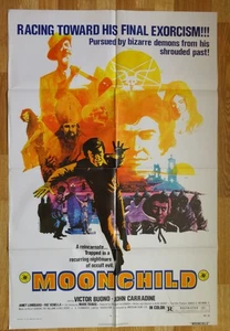 MOONCHILD - John Carradine - Póster original de la película 1972 27x41" - Imagen 1 de 2