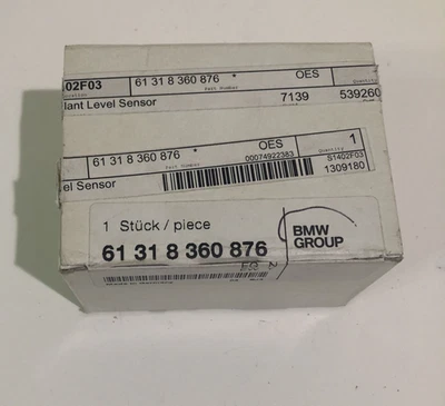 BMW 61318360876 Coolant Level Sensor Fits 850i 850Ci 840Ci 740i 740iL 750iL 540i - Image 1 of 4