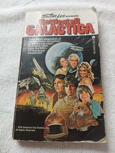 Stan Lee Presents Battlestar Galactica 1978 Marvel Comics Color Paperback Book - Picture 1 of 5