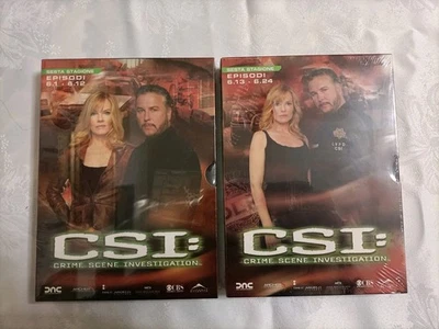 CSI - STAGIONE 6 Completa - DVD Nuovi Sigillati - Immagine 1 di 3