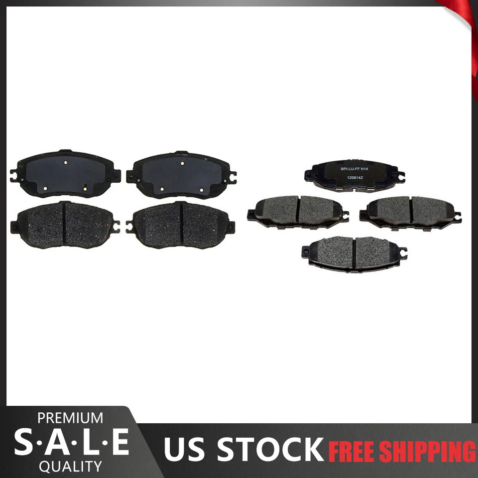 适用于 1994 年雷克萨斯 LS400 前后 R 系列陶瓷刹车片 - Raybestos — 第 1/4 张图片