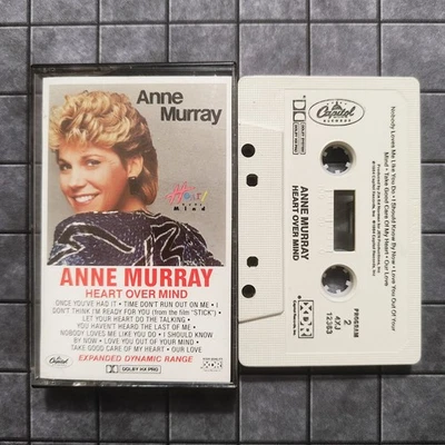 Anne Murray - Heart Over Mind - (Cassette Tape, 1984) - VERY GOOD - Image 1 of 2