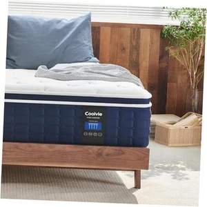 Mattresses Queen Size, 12 Inch Supportive Foam Hybrid Mattress in a Box, - Picture 1 of 7