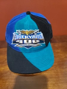 Brickyard 400 1997 Black Royal Green Tow Wave Top of the World snapback hat - Picture 1 of 7