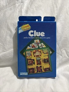 De colección Nuevo 1990 Clue Travel Edition Juego Portátil por Parker Brothers Precintado - Imagen 1 de 8