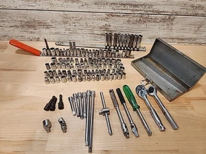  Lot of 1/4" Drive Sockets & Accessories Mixed Brands & Sizes FREE SHIPPING  - Bild 1 von 24