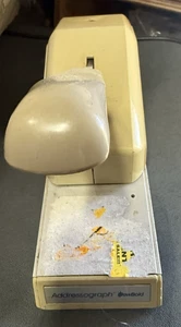 Vintage Addressograph NewBold Kreditkartendrucker 8710046378 #A123 - Bild 1 von 4