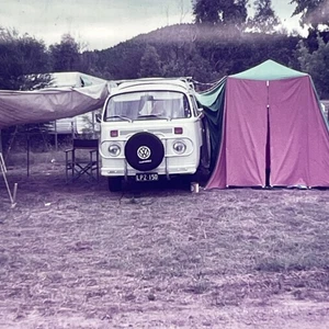 RETRO Film Photo Slide Junk Art Curio 60s 70s Camp Car VW Caravan Aust - Picture 1 of 4
