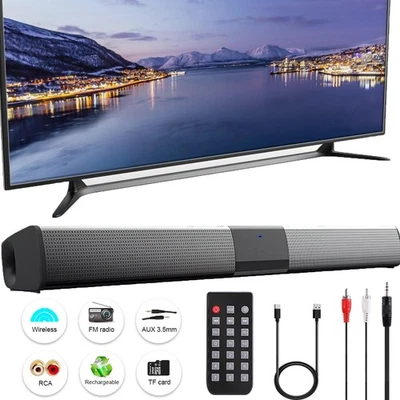 Bluetooth 5.0 TV-Soundbar-Lautsprecher Soundbar für TV Geräte Soundbar Fernseher - Bild 1 von 4