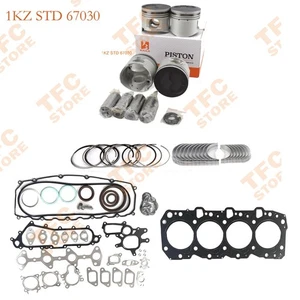 ENGINE REBUILD KIT FOR TOYOTA 1KZ-T 1KZ-TE FOR LC PRADO HILUX SURF HIACE 3.0L - Picture 1 of 5