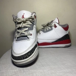Nike Jungen Jordan 3 Retro DM0966-160 Weiß Basketballschuhe Sneaker Schuhe Gr. 1Y - Bild 1 von 9