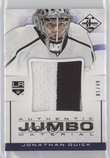 2012-13 Panini Limited Authentic Jumbo Material Prime /49 Jonathan Quick #JJ-JQ