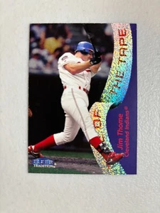 1998 Fleer Tradition Tale of the Tape Jim Thome #338 NM - Picture 1 of 2