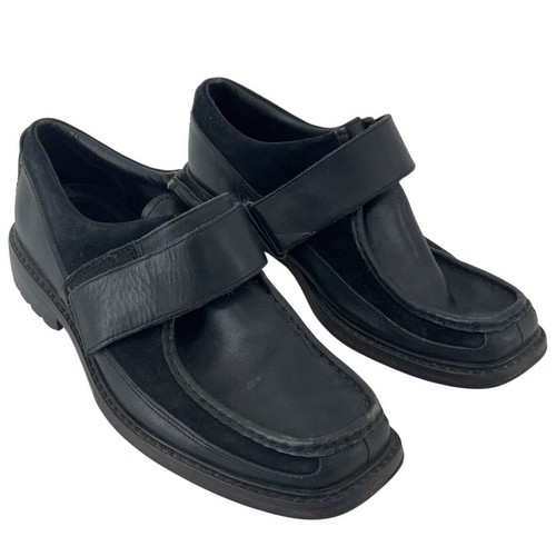 Mocassini Timberland uomo neri in pelle con gancio e passante taglia 10 5 usati