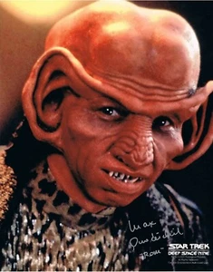 Max Grodenchik handsigniert 8x10 Foto. Rom. Deep Space Nine. Autogramm. - Bild 1 von 2
