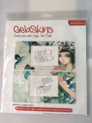 GelaSkins Design for Nintendo DS Lite iguana by Camila d`Errico - Image 1 of 2
