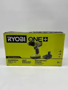RYOBI ONE+ 18V Cordless 1/2 in. Drill/Driver Kit PCL206K2 - Picture 1 of 8