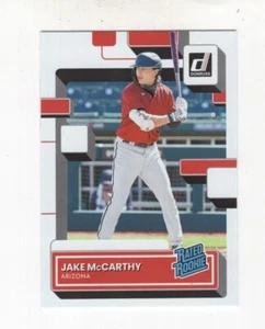 2022 Panini Donruss Baseball Rating Rookie Jake McCarthy Arizona Diamondbacks #73 - Bild 1 von 8