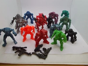 Vintage RARE Lot of 15 Robot monster Russian Battle Beasts Plastic Figure 90s - Picture 1 of 6