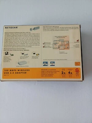 Used Netgear  108 MBPS wireless USB 2.0 Adapter - Image 1 of 4