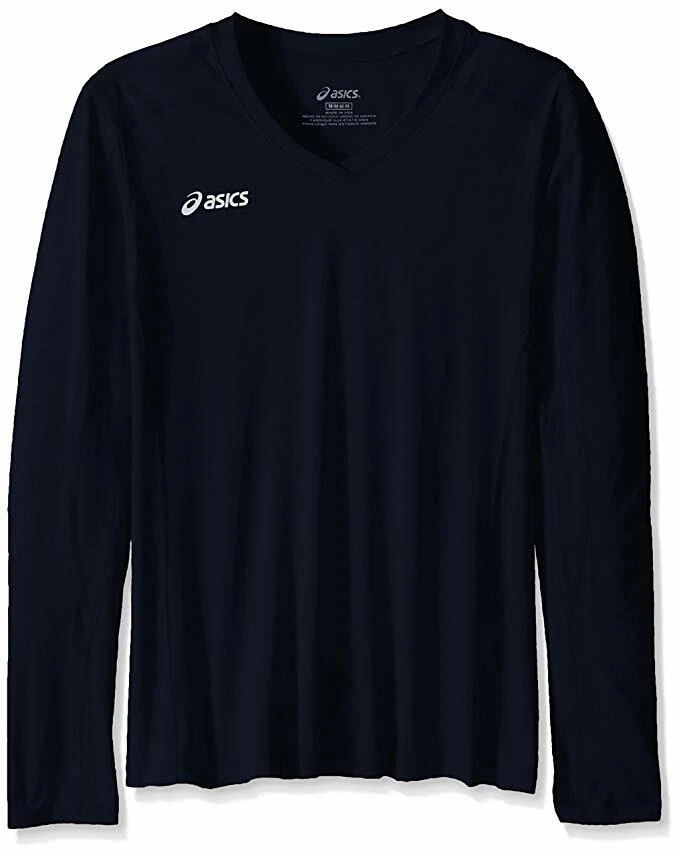 ASICS Unisex-Child Jr. Jersey Roll Shot Performance, azul marino, grande Foto 1 de 1