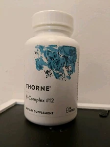 Thorne B Complex #12, B12 and folate, 60ct Brand New Sealed Exp. 01/2026 - Picture 1 of 3