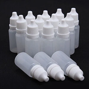 10/20/50x 20ml Empty Plastic Squeezable Dropper Bottle NEW Mini ✨ BEST Eye J3Y9 - Picture 1 of 13