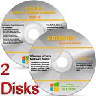 Hp & Dell Computers Repair/recovery Disc For Windows 10, 7, 8, Xp Cd 2 Disks