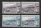 GUIANA 1941 Pétain. 1944 Kolonialwerke Komplettset 4 neue Briefmarken* (7355°