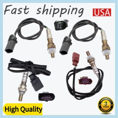 Датчик кислорода восходящий и нисходящий для 2005-2009 Audi A4 A6 3,2 л V6 4 шт. - Изображение 1 из 4