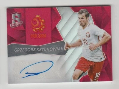 2016-17 Panini Spectra Soccer Auto card : Grzegorz Krychowiak #13/65 - Image 1 of 2