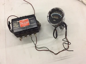Vintage SUN 7000 7K RPM Blue Line Tachometer Tach + EB9A Amp Transmitter Yenko - Picture 1 of 12