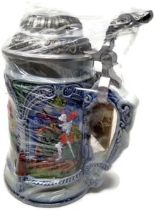 Vintage Thewalt Beer Stein Peter Dumler Collection Medieval Knights - Picture 1 of 4