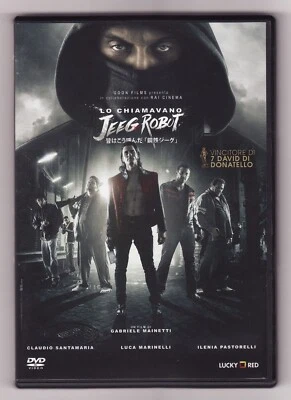 Gabriele Mainetti LO CHIAMAVANO JEEG ROBOT Claudio Santamaria Luca Marinelli DVD - Immagine 1 di 2