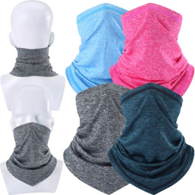 Motorcycle Face Mask UV Protection Balaclava Scarf Bandana Neck Gaiter Headwear