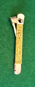 Alter Zigarrenschneider Donatus Solingen putti muster Gold Topzustand - Bild 1 von 24