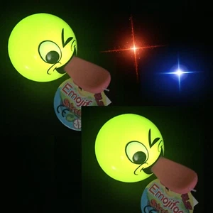 4 Piezas LED TPR Emoji Cara Disparo Bolas Suave Elástico Lenguas Intermitente Honda EE. UU. - Imagen 1 de 7