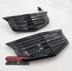 Cadillac Escalade Black on black emblem set for 2021, 2022, 2023, 2024 - Picture 1 of 4