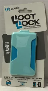 🌎 Speck,LootLock Cell Phone Wallet Pocket - Surf Teal, Blue,New ‼️ - Picture 1 of 2
