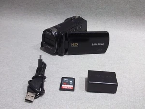 Samsung HMX-F80 Handheld High Definition Camcorder Black - Please Read - Picture 1 of 13